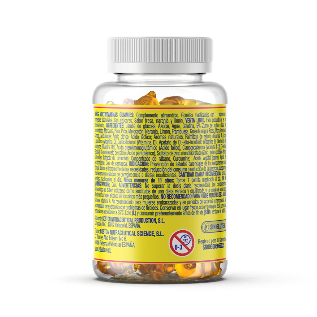 Multivitaminas Niños x 36 uds